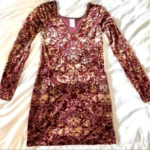 Free People Velvet Dress